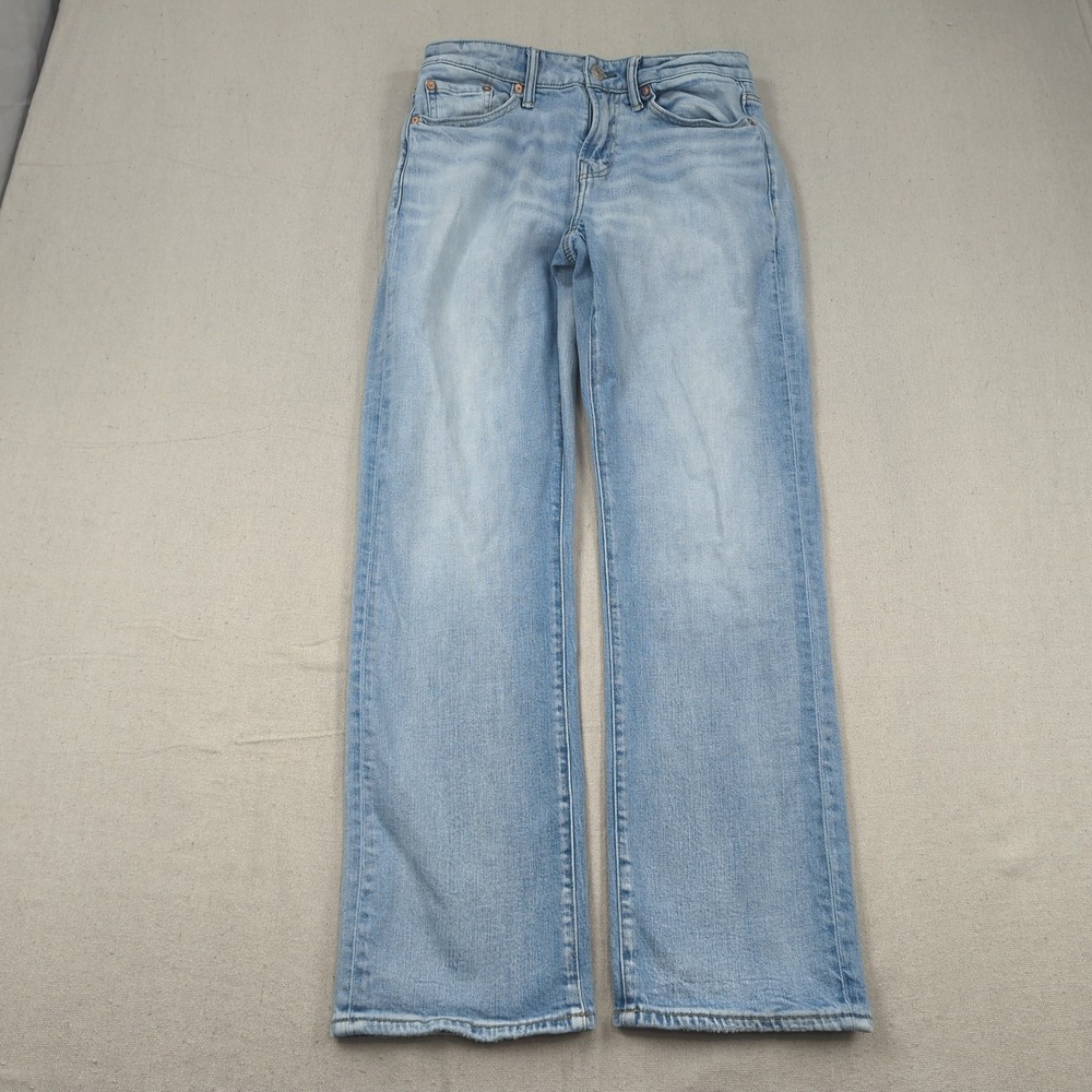 American Eagle Jeans Mens 29x30 Blue Original Boot Cut Western Cowboy Stretch